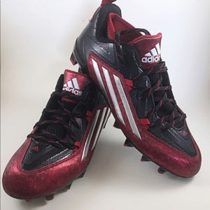 Men's Adidas Crazy Quick 2.0 Cleats Black Size 10